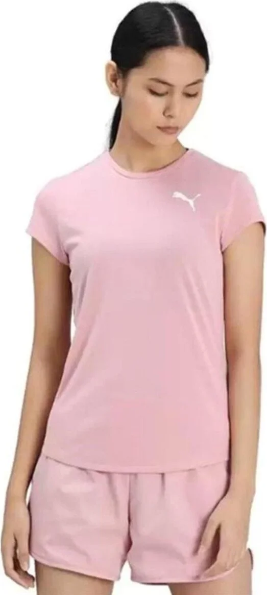 بوما Active Tee Bridal Rose Women's Pink Casual Style T-Shirt 58685780