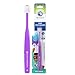 Brilliant Oral Care Kids Toothbrush with Soft Bristles and Round Head for a Child Approved Easy to Use AllAround Clean Mouth Ages 59 Years Purple 1 Pack - Image 1
