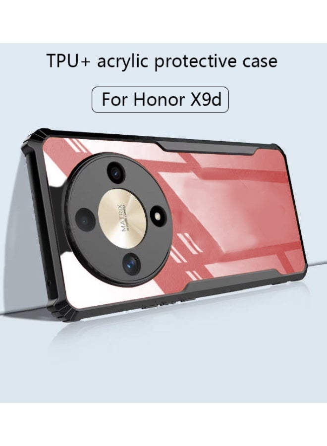 Case Compatible with Honor X9d, [Droproof] [Sweat-Proof] [Fingerprint-Proof] Shockproof Protective Phone Case Fits Honor X9d - Image 1