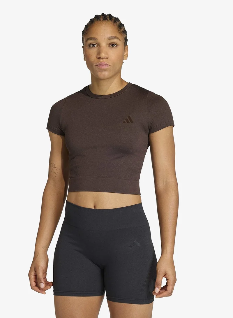 اديداس تيشيرت Workout Essentials Knit Baby