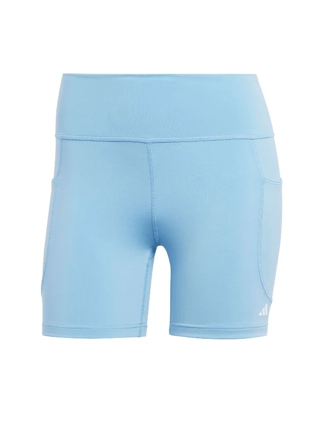 اديداس اوريجينالز adidas Dailyrun 5Inch Blue Running Tights 2XS