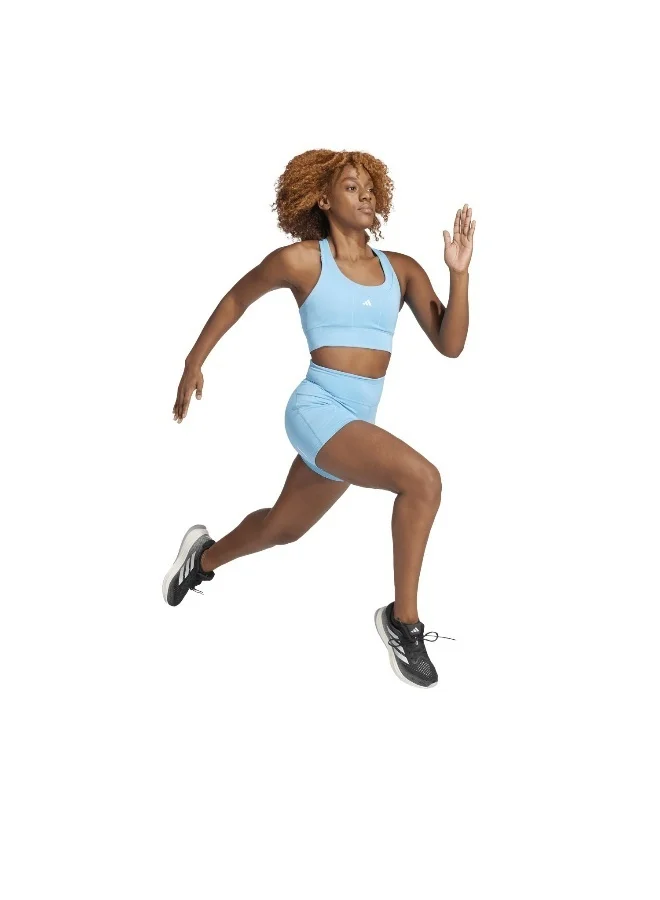 Adidas Dailyrun 5Inch Blue Running Tights 2XS