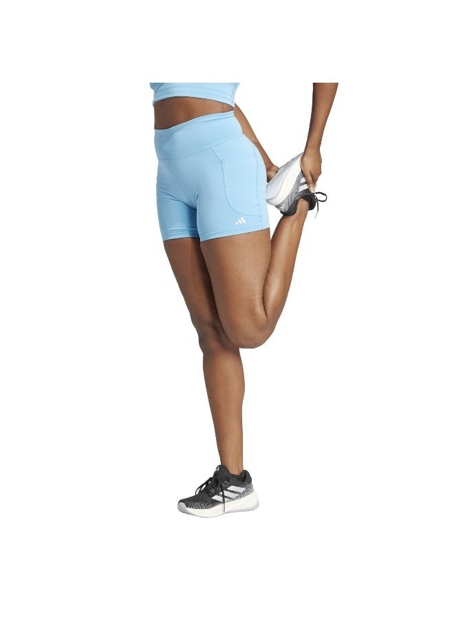 adidas Originals adidas Dailyrun 5Inch Blue Running Tights 2XS  - Image 3