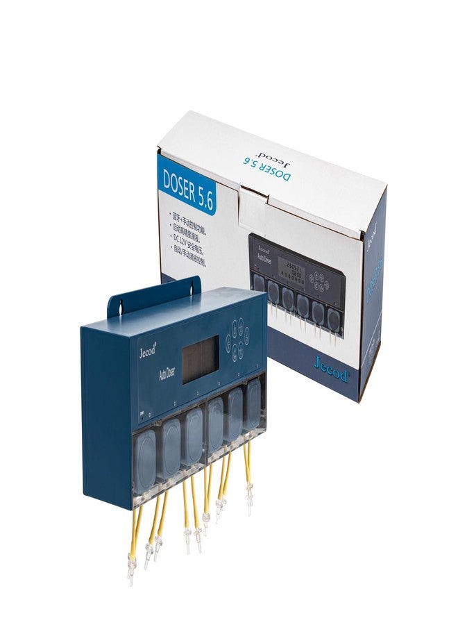 Jebao Jecod Jebao Doser 5.6 Bluetooth 6-Channel Auto Dosing Pump for Saltwater Reef Aquarium - Image 2
