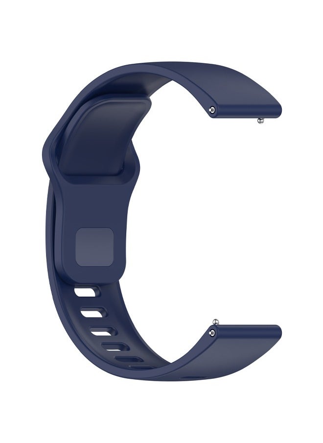 سوار بديل بحزام كبس لساعة Redmi Watch 5 Active/Redmi Watch 5 Lite باللون الأزرق