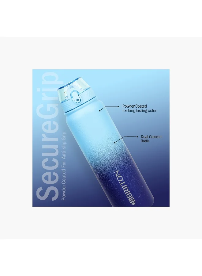 Briiton Water bottle -1000Ml Double wall (stainless steel) Insulated Bottle-keeps Hot and Cold