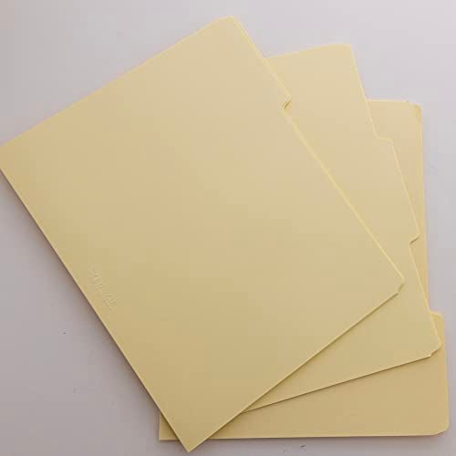 BAZIC Products Manila Folders 11 5/8" x 9/2", Manila File Folders 1/3 Cut Letter Size with Left, Right, Center Tabs – Letter Size for Organizing and Filing Documents, Office Folders, 24-Count - Image 2