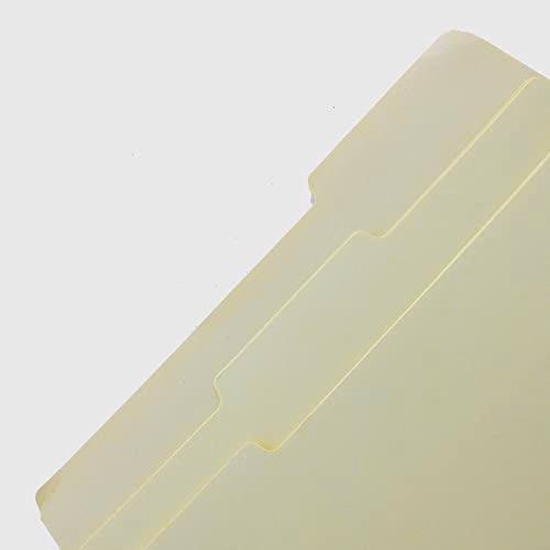 BAZIC Products Manila Folders 11 5/8" x 9/2", Manila File Folders 1/3 Cut Letter Size with Left, Right, Center Tabs – Letter Size for Organizing and Filing Documents, Office Folders, 24-Count - Image 3