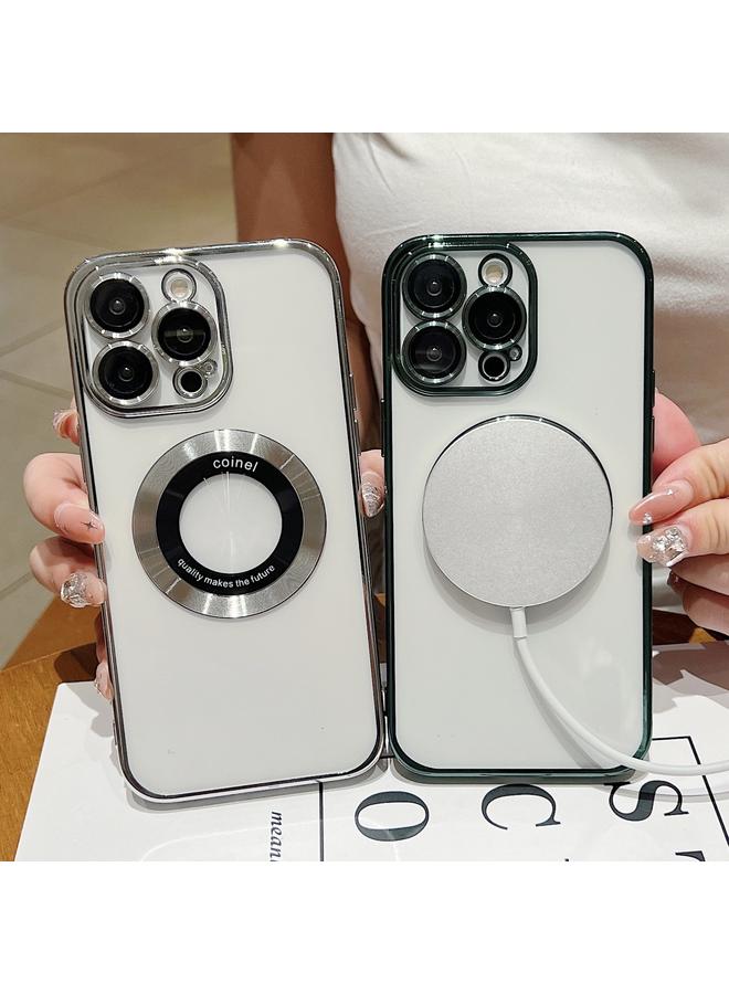 S-TOP Case For iPhone 11 Pro Max Electroplating Magsafe TPU Phone Case - Image 5