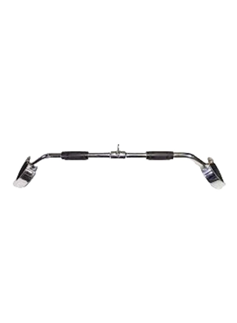 AXOX Revolving 38 Inch Solid Lat Bar With TPR Grips - Image 1