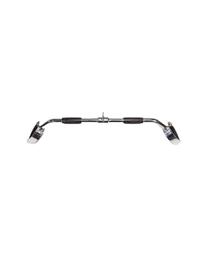 AXOX Revolving 38 Inch Solid Lat Bar With TPR Grips - Image 4