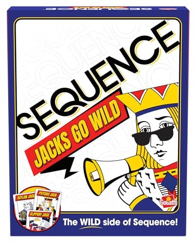 Goliath Sequence Jacks Go Wild Strategy Board Game Includes Additional Wild Jacks Cards 212 Players Ages 7 - Image 1