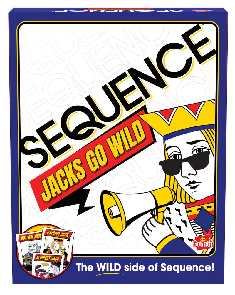Goliath Sequence Jacks Go Wild Strategy Board Game Includes Additional Wild Jacks Cards 212 Players Ages 7 - Image 3