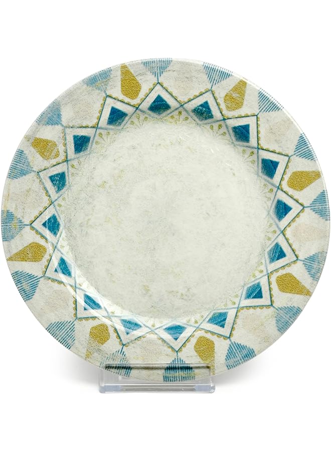 EDESSA Montessa Dessert Plate 20Cm Elegant Porcelain Ceramic Plate For Indulgent Desserts - Image 1