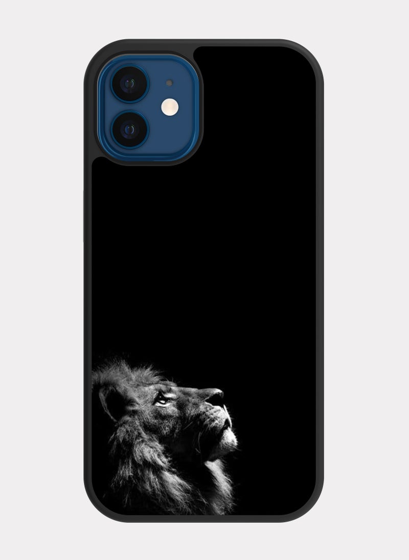 PXLAAT iPhone 12 case cover Lion - Image 1