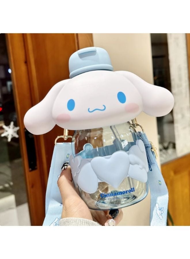 Sanrio Sanrio Cinamoroll-Water Bottle 850ml With Strap  - Image 3