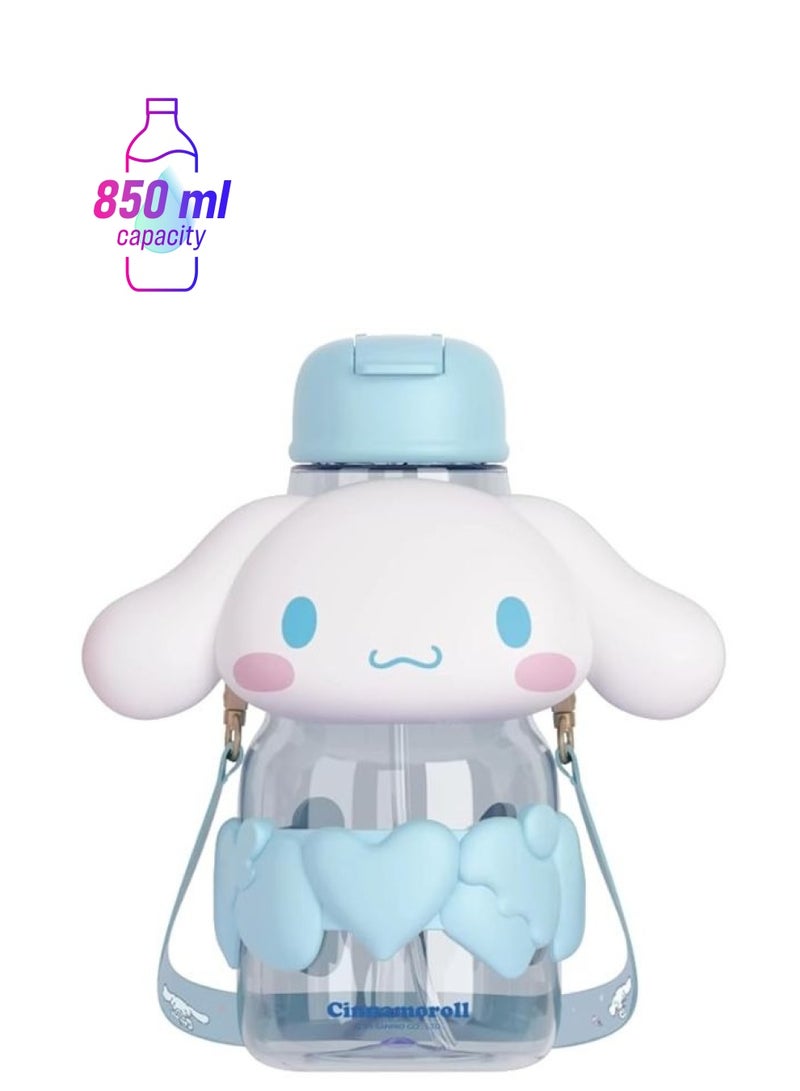 Sanrio Sanrio Cinamoroll-Water Bottle 850ml With Strap  - Image 1