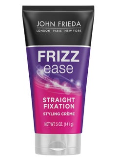 John Frieda John Frieda Frizz-Ease Straight Fixation Smoothing Creme for Unisex - 5 oz  - Image 1