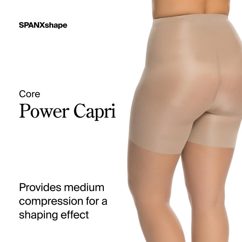 SPANX shape Original Footless Sheers - Body-Shaping Footless Pantyhose for Core Control - Adjustable Length - Nude - Size E - Image 2