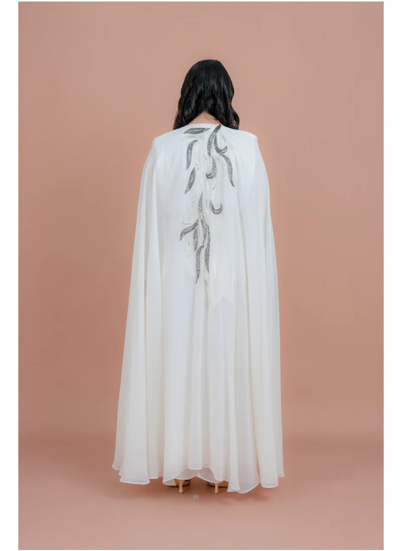 IKKXA Belted Elegant 2-Piece Kaftan