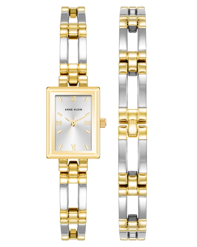 Anne Klein Womens Bracelet Watch Set - Image 2