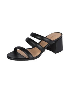 CARRANO Carrano Ladies Open Back Strappy Heeled Mules 312021 Cab0502  - Image 3