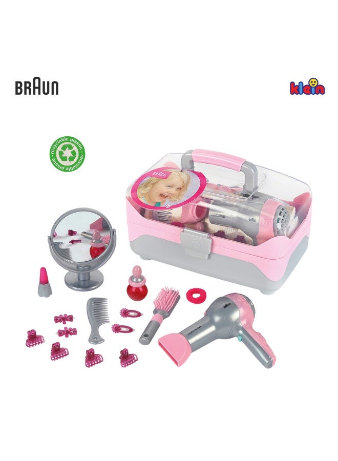BRAUN Theo Klein Braun Hairstyling & Hairdryer Case - Image 3