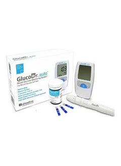 Gluco Dr Auto Glucose Meter Monitor With 25 Strips  - Image 3