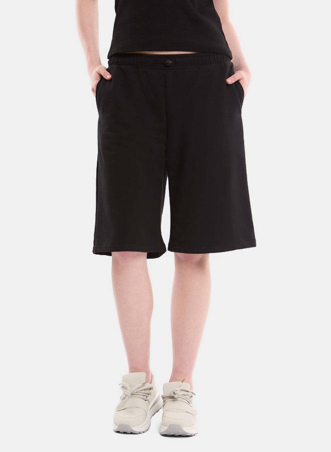 Premoda Women's Relaxed-Fit Shorts Black - Image 2