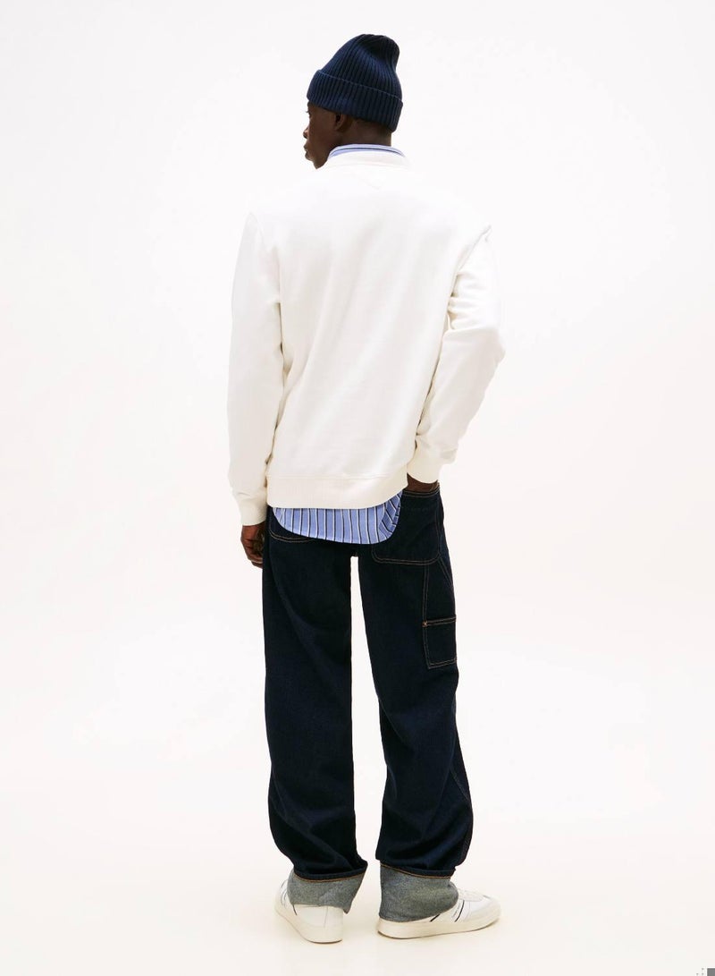 TOMMY JEANS Brushed Fleece Sweatshirt - Image 2