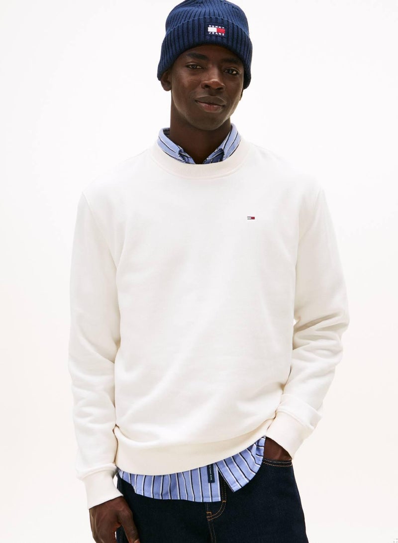 TOMMY JEANS Brushed Fleece Sweatshirt - Image 1