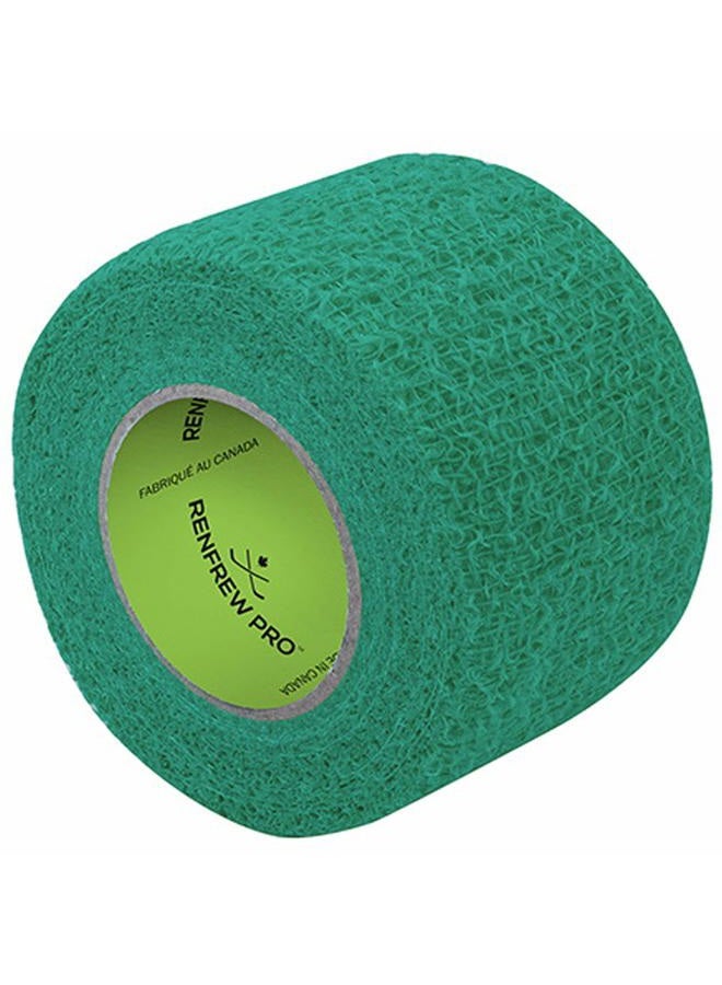 Stretchrap Grip Tape Scapa Hockey Stick, 1 Roll (1.5"/6yds, Green)