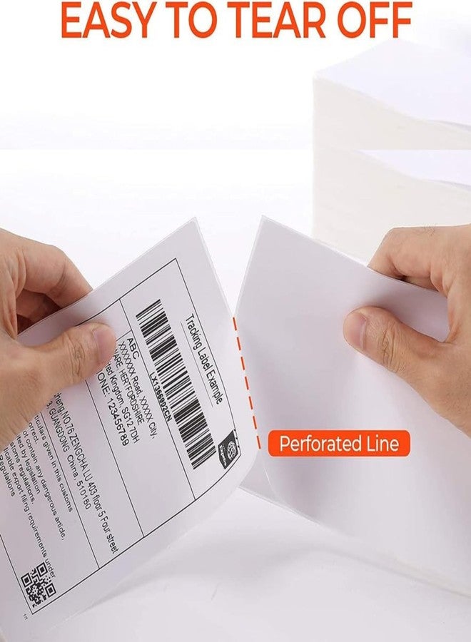 True-Ally ملصقات الشحن الحرارية المباشرة من True-Ally مقاس 100 مم × 150 مم، لفائف ملصقات 4 بوصة × 6 بوصة، 400 ملصق لكل لفة، لاصق قوي، متوافق مع الباركود لشركات الشحن الإلكتروني - عبوة واحدة (400 ملصق) - Image 4
