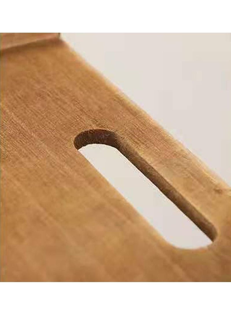 𝐅𝐅𝐃 مجموعة من 4 صناديق تخزين خشبية مزخرفة بمقابض - صناديق خشبية على طراز مزرعة ريفية للتخزين والعرض، مثالية لتنظيم المنزل" - Image 2