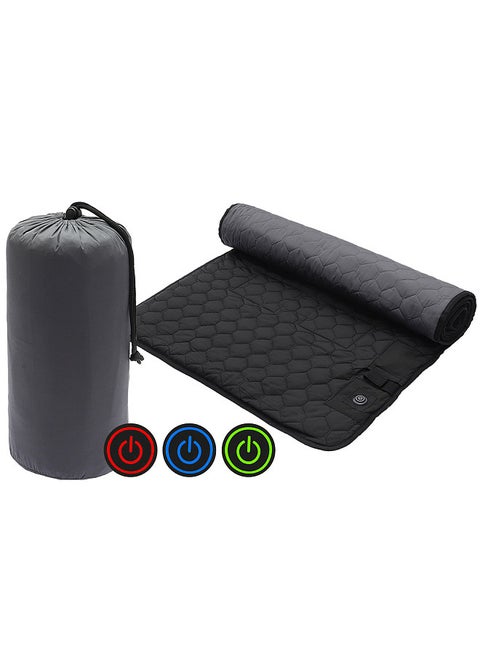 Winter Heating Mat USB Heating Sleeping Mat Camping Warming Mattress Temperature Adjustable Warm Tent Sleeping Mat Foldable Sleeping Pad