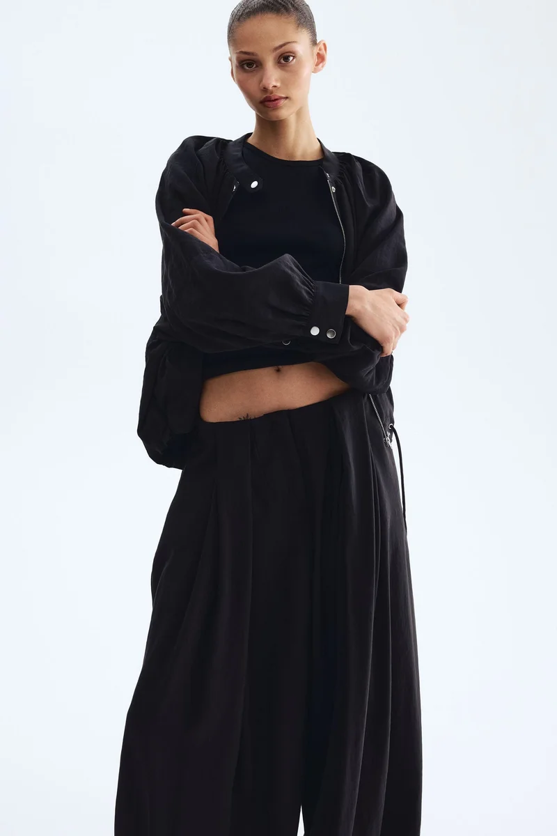 اتش اند ام بنطلون من المودال بقصّة بالون