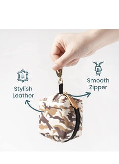Excefore Pacifier Holder Case with Clip Stylish Pacifier Storage Container Protective Clean Baby Bag Accessory Multifunctional Square Bag Deposit Coins Small Object for Newborns Infants Toddlers 2 PCS  - Image 3