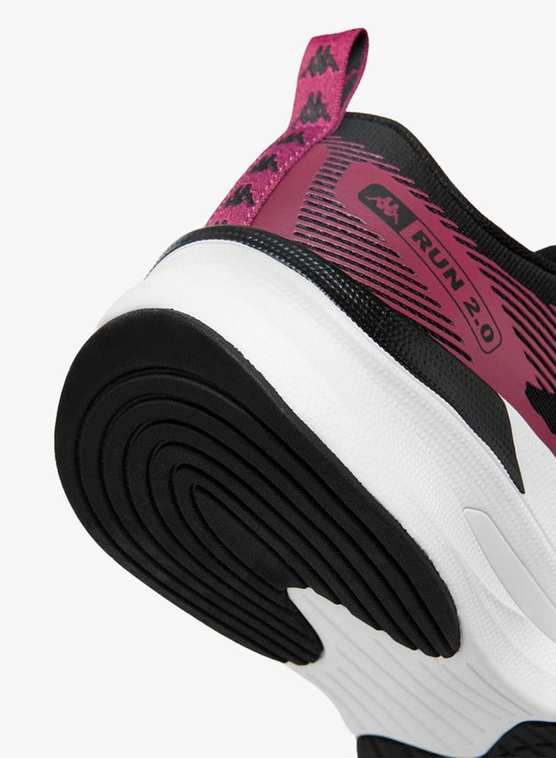 كابا حذاء جري نسائي بشعار وتفاصيل وإغلاق برباط - رن . - Image 5