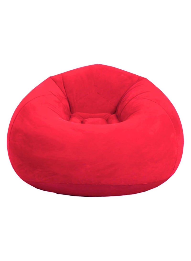 HEYAN Beanless Bag Inflatable Lounge Chair , Air Sofa Outdoor Inflatable Lazy Sofa Chair 110x110x85cm - Image 2
