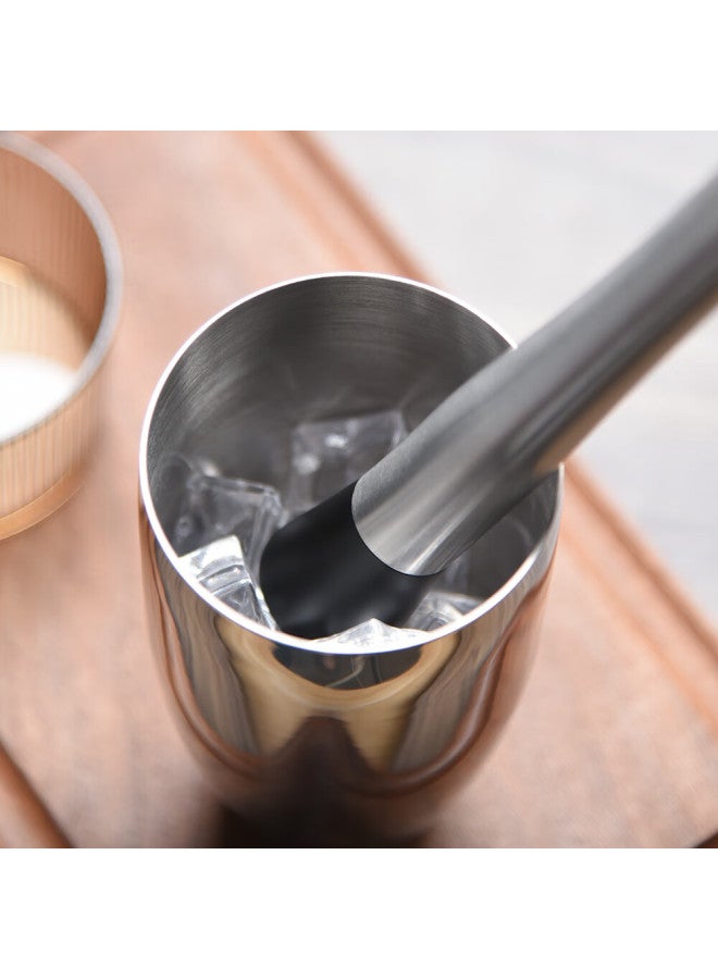 Cheer 304 Stainless Steel Cocktail Shaker Set For Milk Tea Shop Handmade Lemon Squeezer Cocktail Shaker Snow Cup Pot 15-piece Set - Image 5