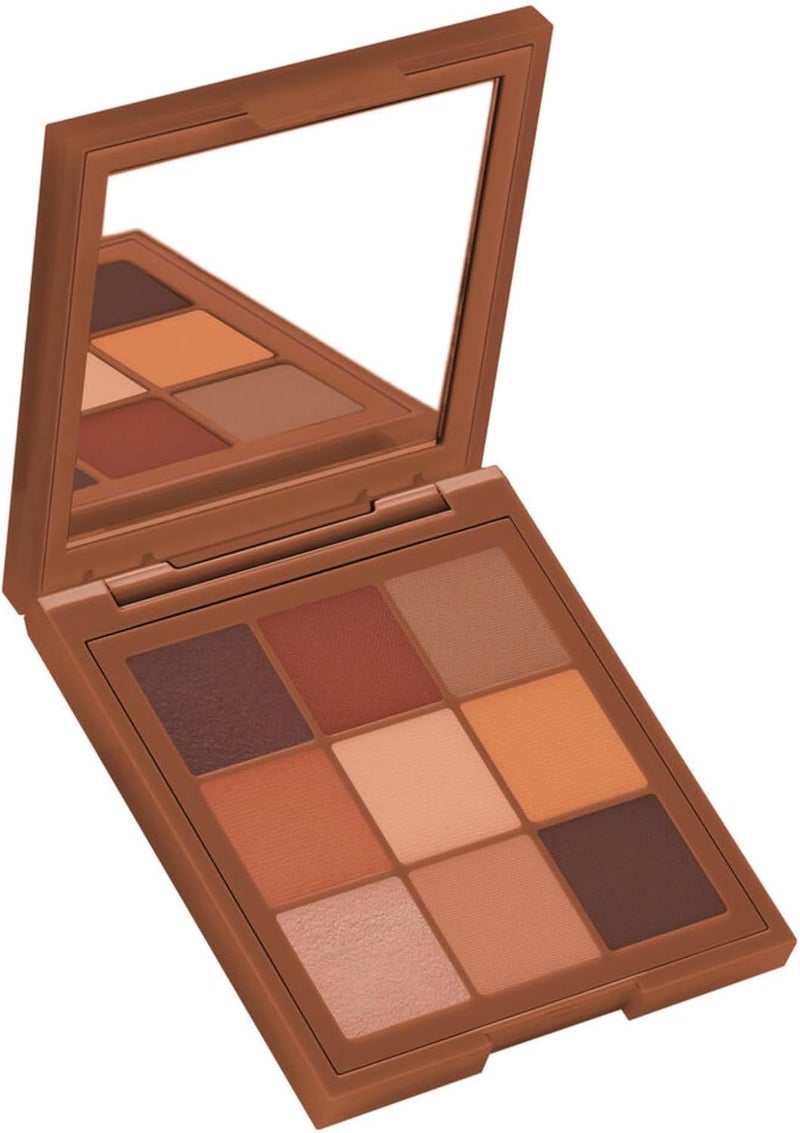 Huda Beauty Matte Warm Obsessions Eyeshadow Palette - Image 1
