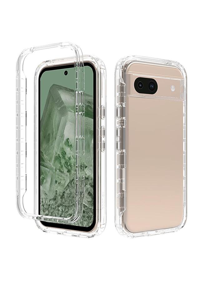 جرين تايجر جراب لهاتف Google Pixel 8a مقاوم للصدمات شفاف متدرج اللون مصنوع من مادة البولي يوريثين الحراري + جراب هاتف من مادة البولي يوريثين الحراري - Image 1