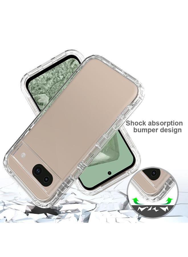 جرين تايجر جراب لهاتف Google Pixel 8a مقاوم للصدمات شفاف متدرج اللون مصنوع من مادة البولي يوريثين الحراري + جراب هاتف من مادة البولي يوريثين الحراري - Image 5