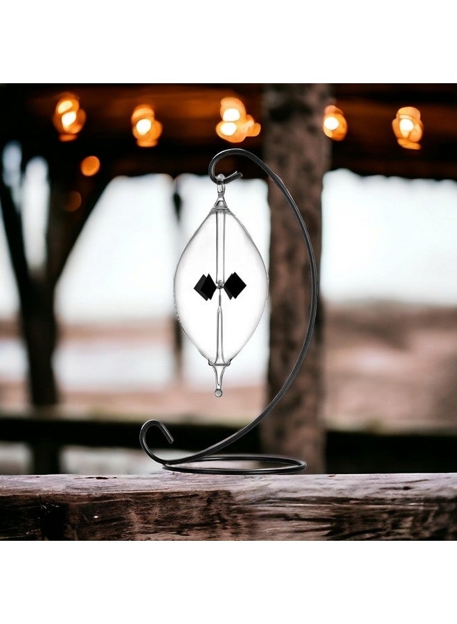 DORAMI Transparent Solar Power Radiometer Metal Frame Sun Light Energy Spinning Vanes Windmill Gift Home Desk Decoration - Image 3