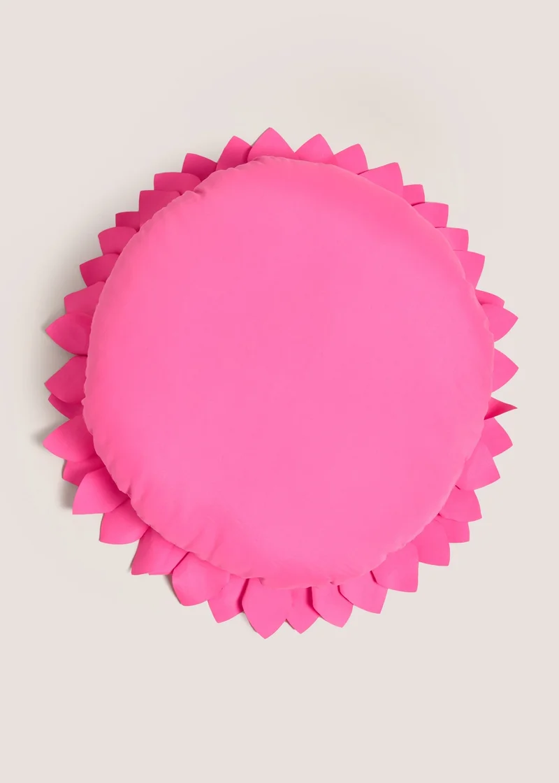 Matalan Pink Flower Cushion