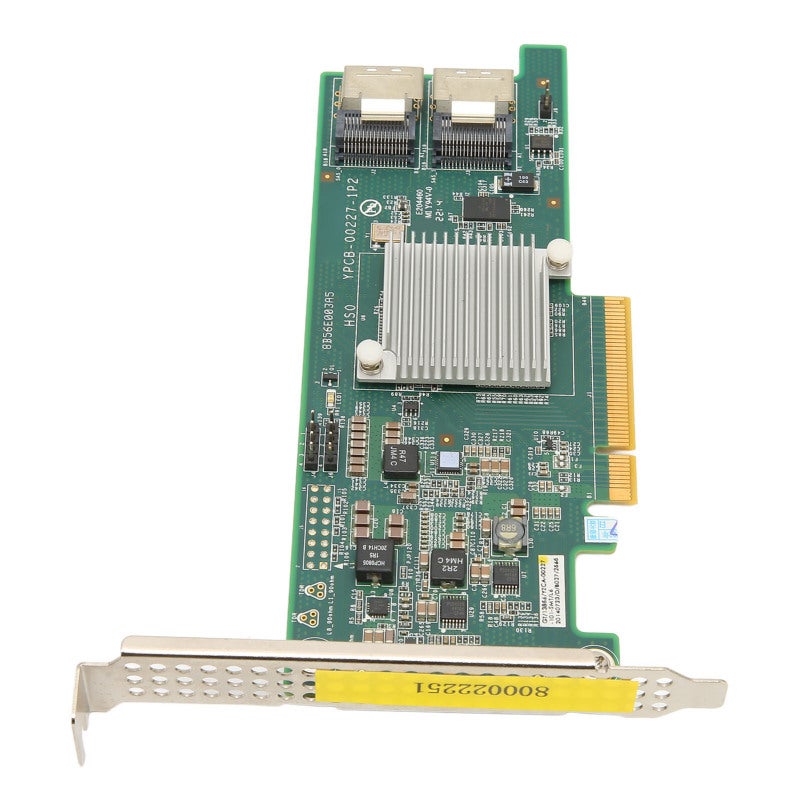 بطاقة مصفوفة PCIe X8 بسعة 16 تيرابايت SATA3 لأقراص الخادم - بطاقة مصفوفة SAS بواجهة Mini PCI Express للخوادم - Image 5
