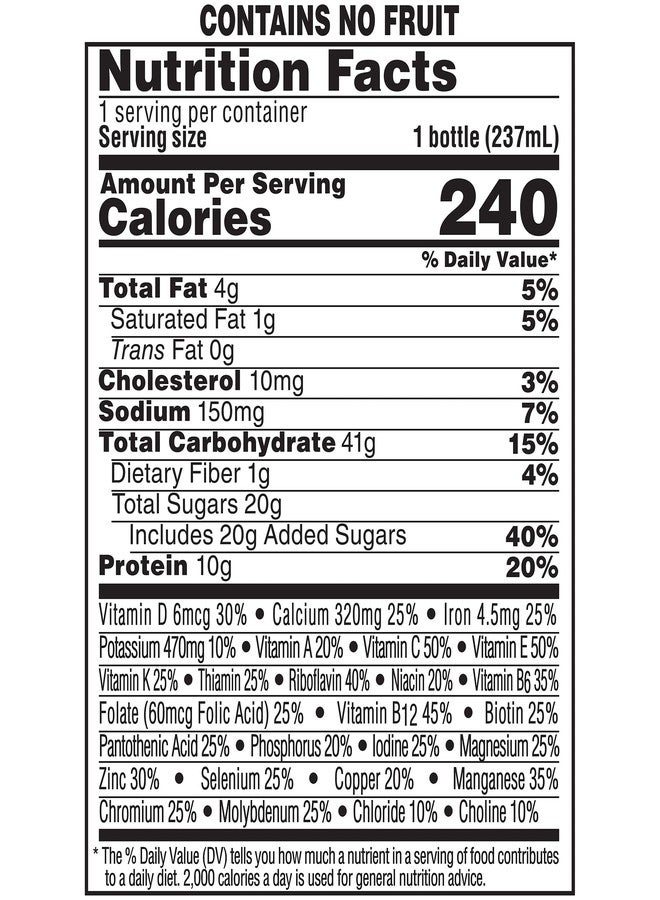 BOOST Original Balanced Nutritional Drink, Nutritional Energy with Protein, Vitamins & Minerals (6 Count (Pack of 1), Peaches & Creme) - Image 5