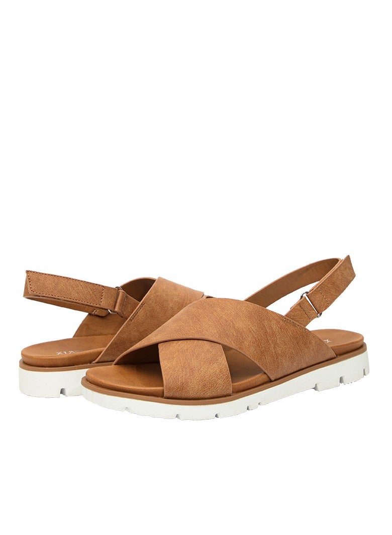 SIKETU Women's Summer New Flat Maternity Sandals Versatile Casual Beach Shoes Roman Sandals - Image 1