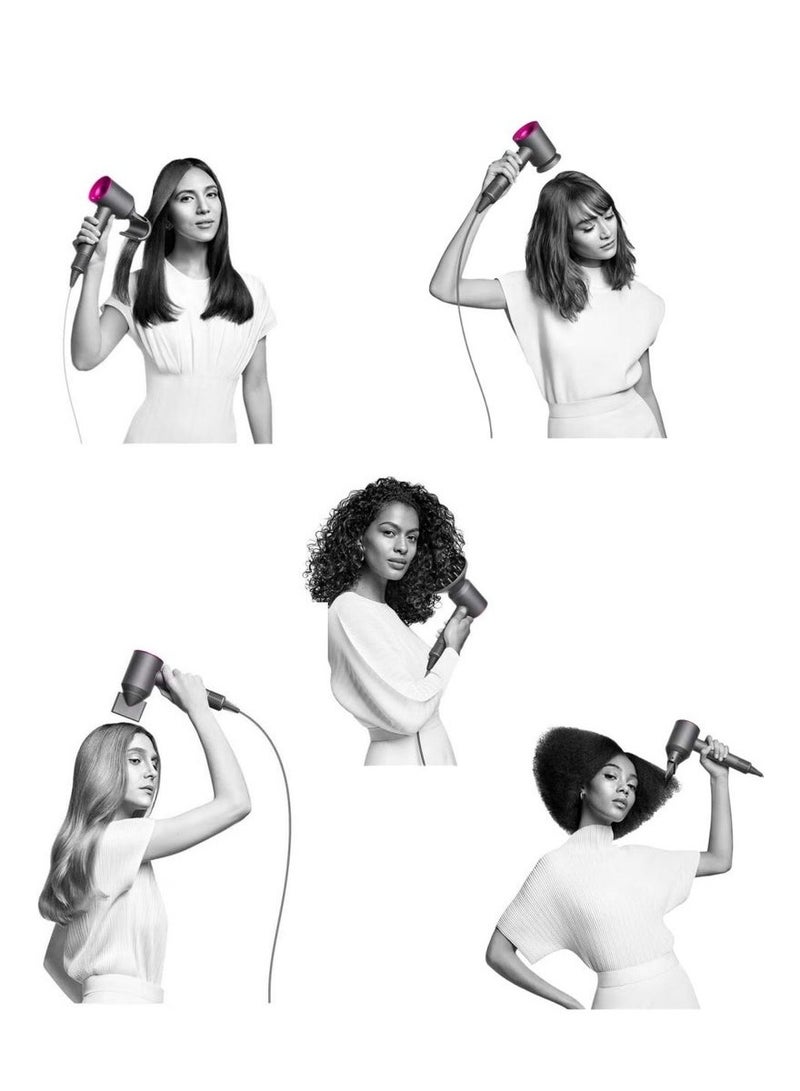 Arabest 1800W Professional Ionic Hair Dryer - Fast Drying Blower Hair Dryer with Thermo-Control, Low Noise, Includes Hair Diffuser and Concentrator for Perfect Styling  - Image 2