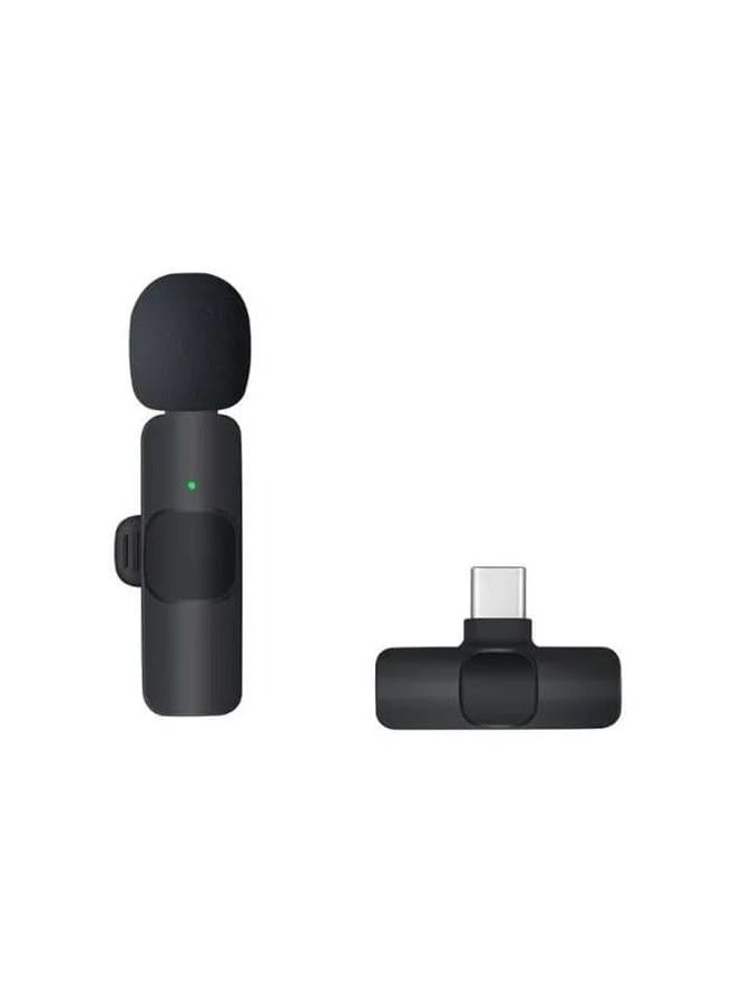 REBENUO Wireless Microphone Portable Audio Video Recording Mini Mic for iPhone Android Live Broadcast Gaming Phone Mic with packing box - Image 2